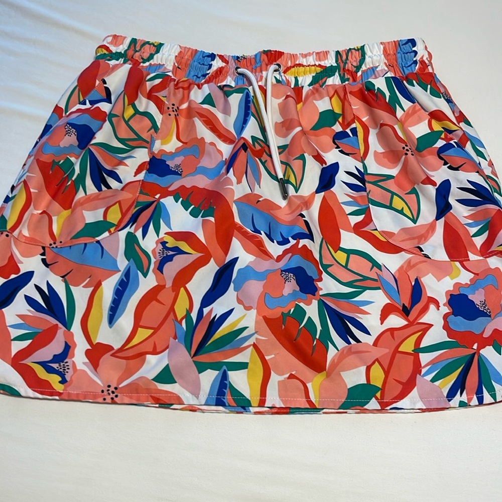 Colorful skort